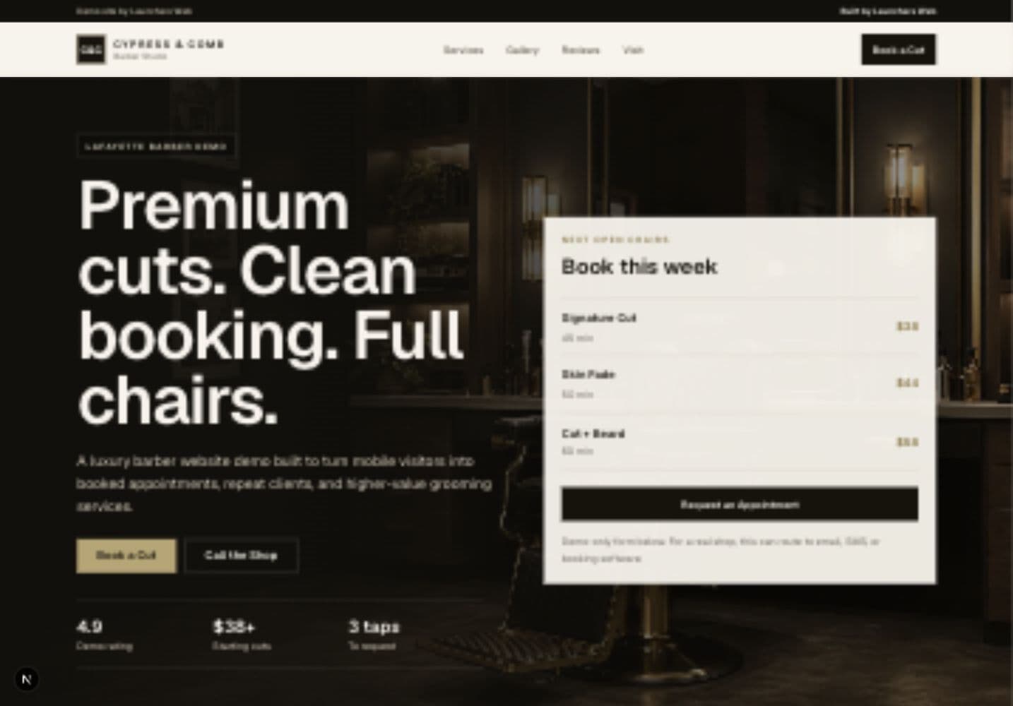 Crown & Blade website